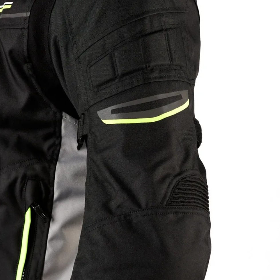 Campera LS2 Shadow Hombre Negro / Gris